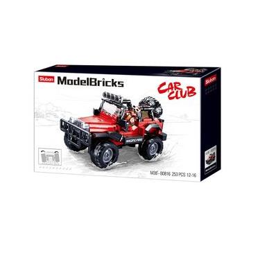 Imagem de Blocos de Montar Jeep 253 Pcs Cubic Multikids - Br2284 BR2284