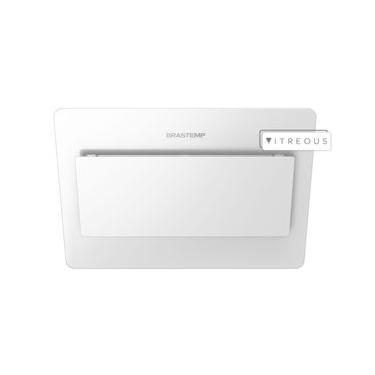 Imagem de Coifa de Parede Brastemp 80cm Branca com Design Icônico e Alta Sucção - GAV80AB 220