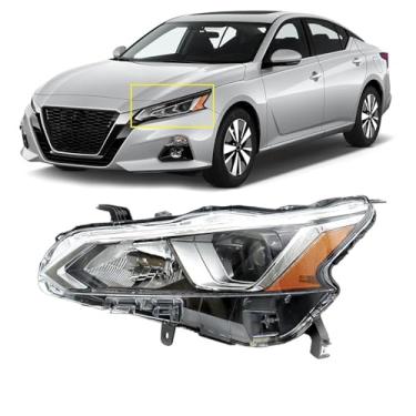 Imagem de Sunhua Conjunto de farol adequado para Nissan Altima 2019 2020 2021, farol de halogênio sem lâmpadas (lado esquerdo/motorista)