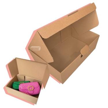 Imagem de 50 Caixas de Papelão 27x18x9cm Correio Sedex E-commerce