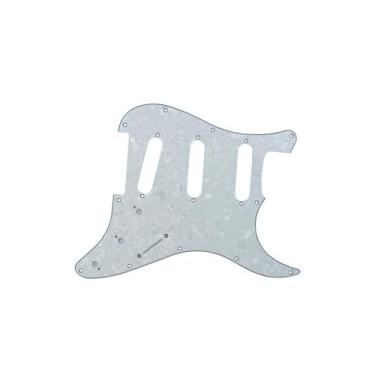 Imagem de Escudo Dolphin 1723 Perolado com 3 Camadas com Aberturas SSS para Guitarra Stratocaster