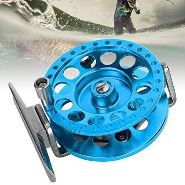 Imagem de aqxreight Roda de Pesca No Gelo Frontal Mosca de Metal Completo Com Força de Descarga ReelRed Mão Direita um Som Pode Perfurado de Confortável Durável Forte e Quando e Ultraleve Pesca No Gelo (#1)