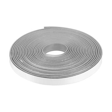 Imagem de PATIKIL Tira de vedação de fogo de fumaça, fita expansível de vedação de porta de 16,4 m, material composto de borracha grafite autoadesiva para portas de aço com classificação de fogo, 1,2 cm L x 0,2