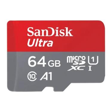 Imagem de Cartão De Memória Microsd Sandisk 64GB, Microsd Ultra, 140mbs