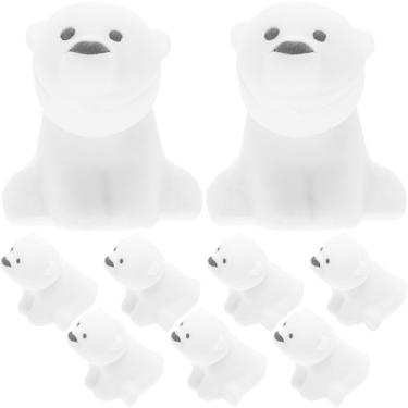 Imagem de SAFIGLE 20 Borrachas Em Formato de Urso Polar, Mini Borrachas de Animais, de Macias para Estudantes, Material Escolar para Crianças