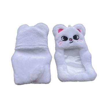 Imagem de Mochila De Pelúcia Kpop SKZOO Com Cordão Para Cabelo, Luminária, Supor