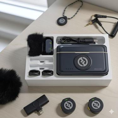 Imagem de Case Organizador Anti Impacto 3d Microfone Lark M2 Hollyland - Next 3d