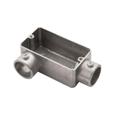 Imagem de Condulete Fixo 3/4 Tipo LR Tramontina sem Tampa e sem Rosca