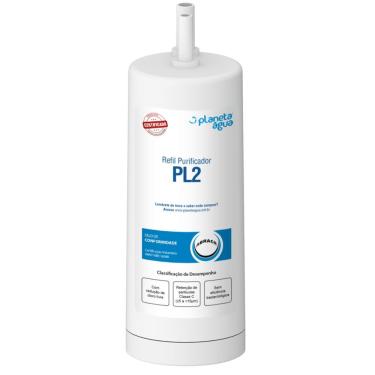 Imagem de Refil Pl2 Planeta Agua Compatível Com Aparelhos Latina Purifive Vitamax PA731 PA735 PN535 Esmaltec Pe