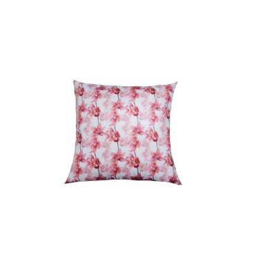 Imagem de Capa de Almofada 45 x 45 Tecido Veludo Estampa Floral - Nallu Decor