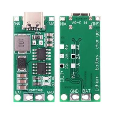 Imagem de Carregador De Bateria De Lítio 14.8V 18650 LiPo Li-Ion Com Aumento De 