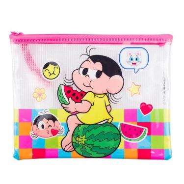 Imagem de Estojo Necessaire Turma da Mônica Magali Média 17x21cm Infantil-Feminino