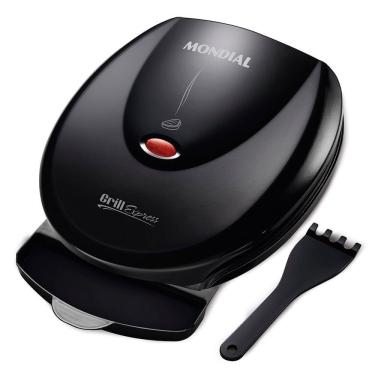 Imagem de Grill Mondial Black Express G-06 Grill-220v-preto