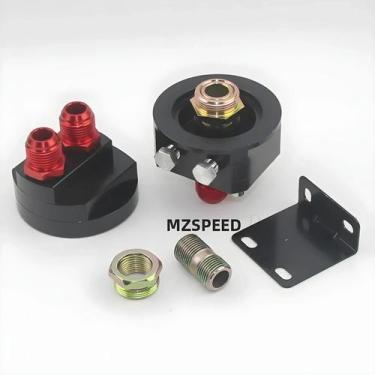 Imagem de Refrigerador universal do filtro do óleo, adaptador da placa do sanduí