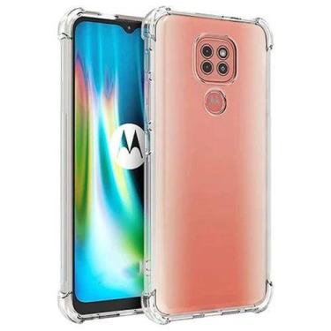 Imagem de Capa Capinha Anti Impactos Moto E7 Plus Transparente - MBOX