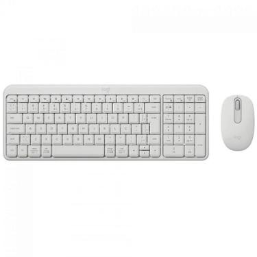 Imagem de Kit Teclado e Mouse Sem Fio Logitech MK250 Compacto, Mouse Ambidestro,