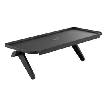 Imagem de Suporte PRETO tipo prateleira para Conversor ELG - ACE08D