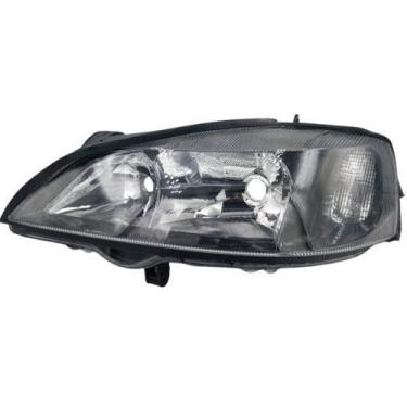 Imagem de Farol Astra 98 99 00 01 02 Foco Duplo Máscara Negra - Automotive, Esqu