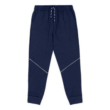 Imagem de Calça Esportiva Malha Térmica Quimby, Azul