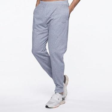 Imagem de Calça Moletom Speedo Treino Masculino Mescla Cinza -, Mescla cinza, M