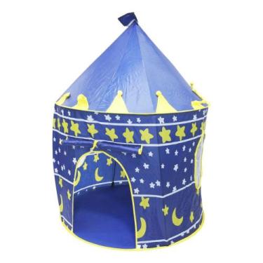Imagem de Barraca Infantil Castelo Azul Tenda Infantil Infantil Dobrável Brinque