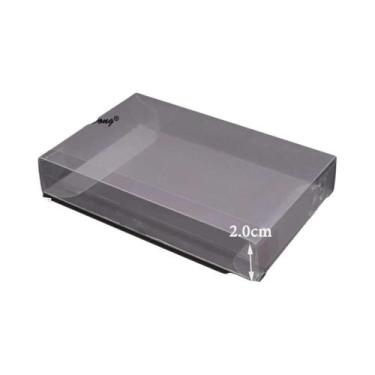 Imagem de Caixa De Cartucho De Jogo Plástica Transparente Para N64 NES SNES PS5 