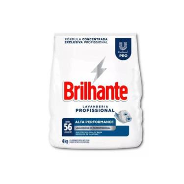 Imagem de Lava Roupas em Pó 4kg Alta Performance Brilhante