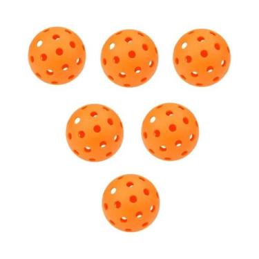 Imagem de Bolas De Pickleball Coloridas E Duráveis De 72mm Para Uso Interno, Pac