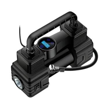 Imagem de Bomba Infladora de Pneus 12V Portátil para Carro, Inflador Elétrico de