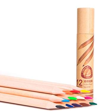 Imagem de Lápis de cor oleoso com haste triangular, 12 cores