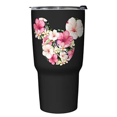Imagem de Disney Caneca de viagem térmica de aço inoxidável Tropical Mouse 765 ml, 765 ml, multicolorida
