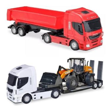 Brinquedo Infantil Caminhão Baú 67cm Diamond Truck Azul 1330 - Roma em  Promoção na Americanas