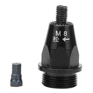 Imagem de Cabeça de rebitador pneumático de liga rígida, cabeça de rebite preta, M5 M6 M8 M10 (conjunto de cabeça de pistola de rosca 8)
