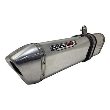 Imagem de Escape/Ponteira Coyote TRS Tri-Oval Alumínio - Next 250 - Polido