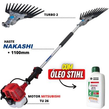 Imagem de Derriçadeira Profissional Nakashi DL262MT2 Para Lavouras de Café com Braço de 1100mm Mo...