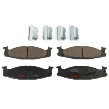 Imagem de TRW Automotive Conjunto de pastilhas de freio a disco TPC0632 para Ford F-150: 1994-1996 e outras aplicações frontais
