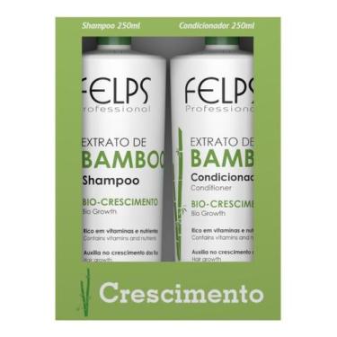 Imagem de Kit Extrato De Bamboo - Shampoo 250ml + Condicionador 250ml - Felps