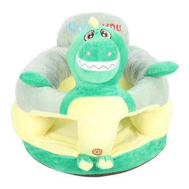 Imagem de Cadeira de sofá de Apoio para bebê Assento Em Formato de Animal de Pelúcia para Hábitos de Sentar Corretos, Assento de Apoio Infantil Leve e Portátil, Pelúcia Macia para Manter a