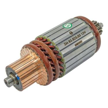 Imagem de Induzido do Motor de Partida Case Valtra Colheitadeira Ford Trator TL90 12 Volts - ZM8382503