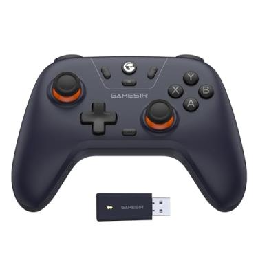 Imagem de GameSir Nova Lite Controlador sem fio 2.4g para PC com Windows, iPhone, Android, Switch e Steam Deck, Controle Bluetooth Gamepad com gatilho de efeito Hall, Turbo, vibração Rumble(roxo escuro)