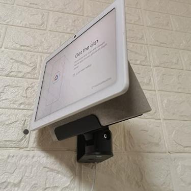 Imagem de ATOPCAENRT - Suporte de Parede para Google Nest Hub Max, Design que Economiza Espaço, Compatível com Tela de 10 Polegadas