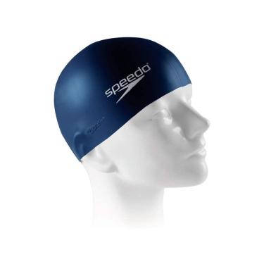 Imagem de Touca Natação Hidroginástica Adulto Flat Cap - Speedo-Unissex
