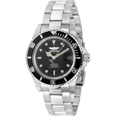 Imagem de Invicta Relógio automático masculino Pro Diver Collection Coin-Edge Aço inoxidável