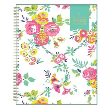 Imagem de Blue Sky Day Designer para planejador semanal e mensal de 2022, 2,5 m x 28 cm, capa flexível, encadernado, Peyton White (103618-22)