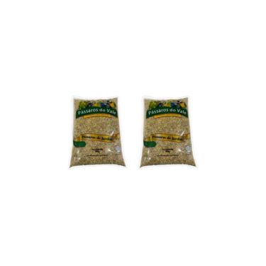Imagem de Kit 2 Ração Pássaros de Jardim 5kg