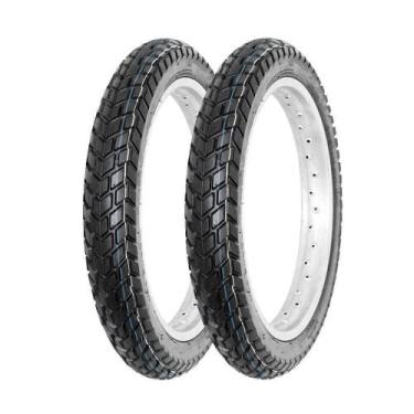 Imagem de Kit 2 Pneus de Moto Taiga V307 90/90-19 52P+110/90-17 60P TT