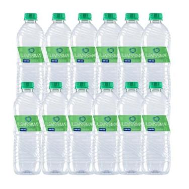 Imagem de Água Mineral Sem Gás Levíssima 510ml Fardo 12unidades