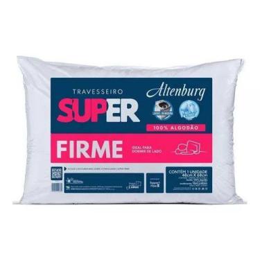 Imagem de Travesseiro Altenburg Suporte Super Firme Lavável 100% Algodão 48cm x 