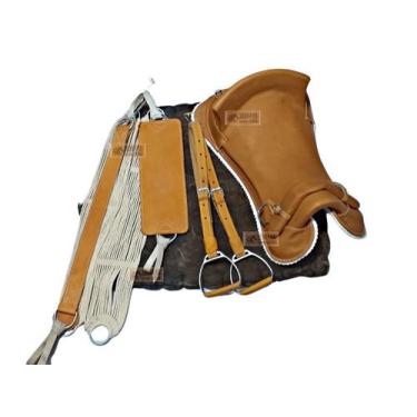 Imagem de Sela Cela Arreio Cavalo Crioulo Laço Comprido - SELARIA SERRANO