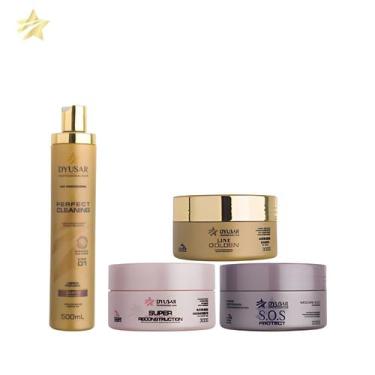 Imagem de Cronograma Capilar + Escova Progressiva PerfectPlastia 500ml - Dyusar 